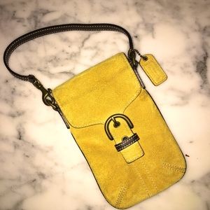 Vintage Coach Cell Phone Wristlet